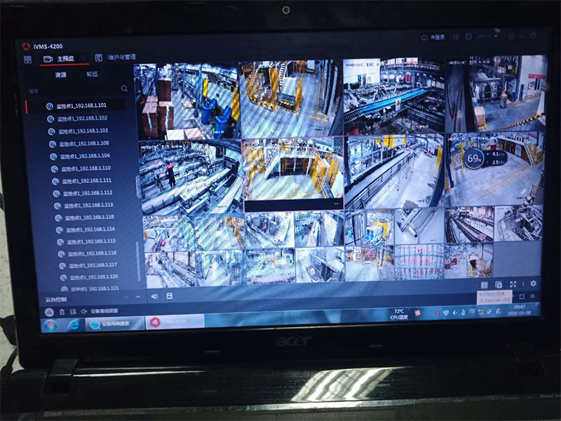 甘肅中糧可口可樂(lè)飲料有限公司門禁、高清視頻監(jiān)控系統(tǒng)安裝項(xiàng)目